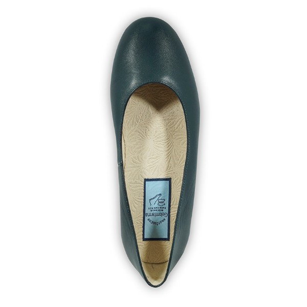 Zapato-para-Azafatas-comodos-Azul modelo Redondo Zapato-para-Azafatas-comodos-Azul modelo Redondo
