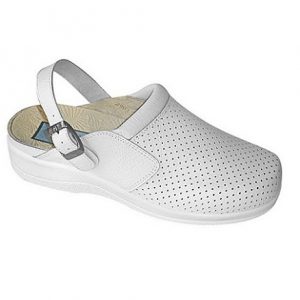 comprar zuecos sanitario LAGO2-PICADO-blanco